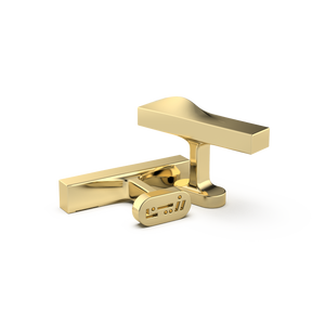 Open image in slideshow, Ramly Cufflinks - Gold Plated

